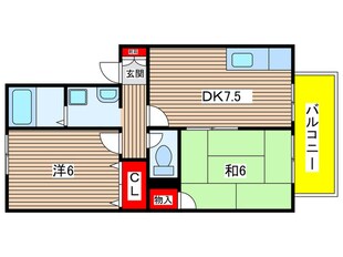 ハイカムール御池の物件間取画像